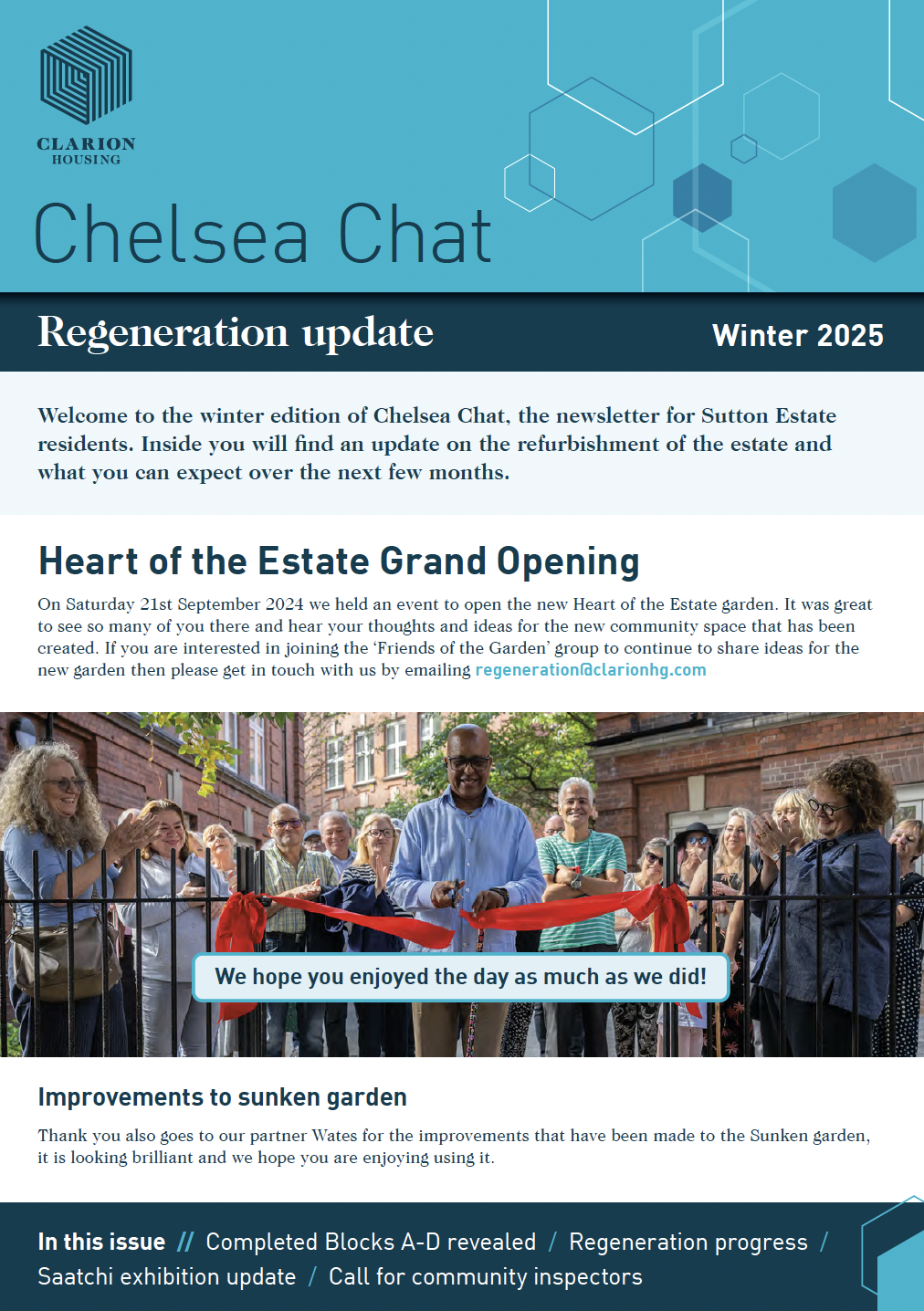 An update newsletter